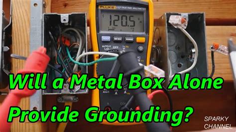 does ground wire need to be wired to metal box|how to ground wire boxes.